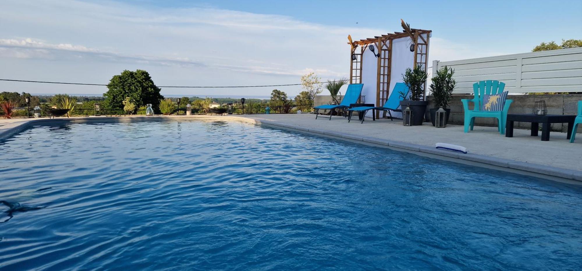 Villa Bistinetti Rez De Villa Tout Confort Avec Piscine Penta di Casinca Екстер'єр фото