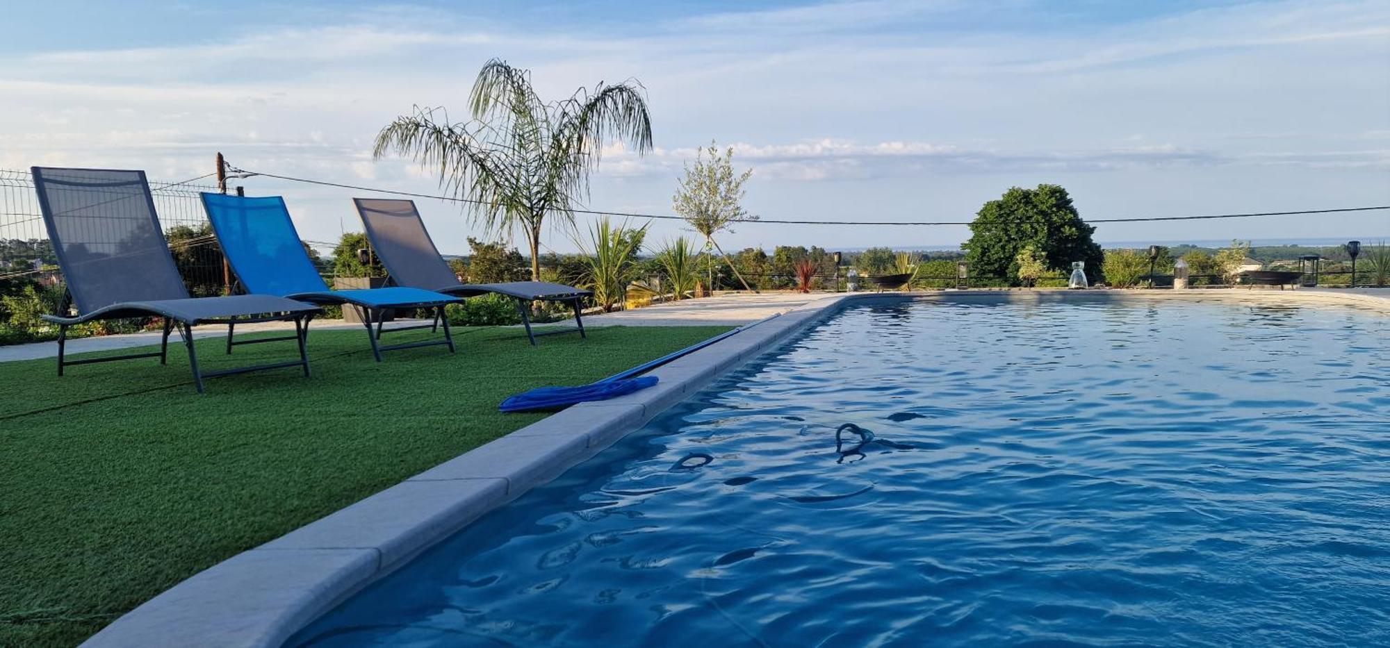 Villa Bistinetti Rez De Villa Tout Confort Avec Piscine Penta di Casinca Екстер'єр фото